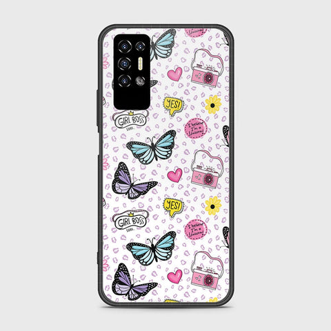 Tecno Pova 2 Cover- Vanilla Dream Series - HQ Premium Shine Durable Shatterproof Case