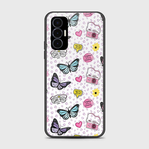 Tecno Pova 3 Cover- Vanilla Dream Series - HQ Premium Shine Durable Shatterproof Case