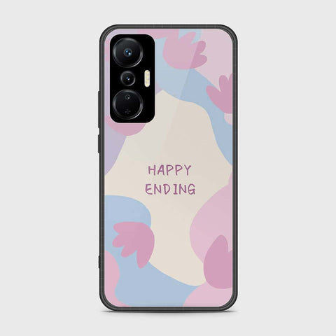 Infinix Hot 20S Cover- Happy Series - HQ Ultra Shine Premium Infinity Glass Soft Silicon Borders Case