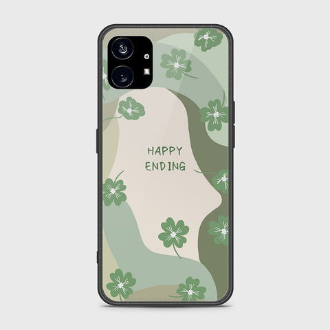 Nothing Phone 1 Cover- Happy Series - HQ Premium Shine Durable Shatterproof Case - Soft Silicon Borders