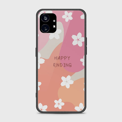 Nothing Phone 1 Cover- Happy Series - HQ Premium Shine Durable Shatterproof Case - Soft Silicon Borders