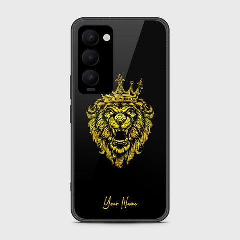 Tecno Camon 18 Premier Cover- Gold Series - HQ Ultra Shine Premium Infinity Glass Soft Silicon Borders Case