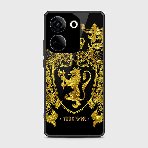 Tecno Camon 20  Cover- Gold Series - HQ Premium Shine Durable Shatterproof Case