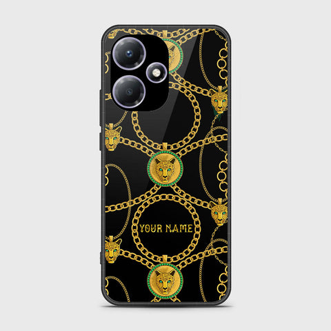 Infinix Hot 30 Play  Cover- Gold Series - HQ Premium Shine Durable Shatterproof Case
