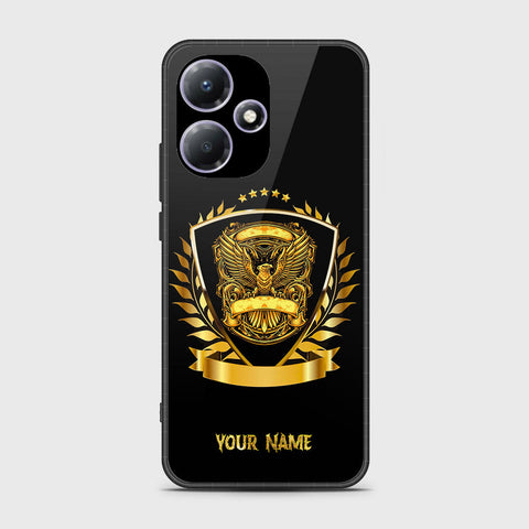 Infinix Hot 30 Play  Cover- Gold Series - HQ Premium Shine Durable Shatterproof Case