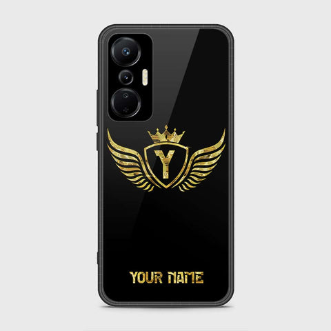 Infinix Hot 20S Cover- Gold Series - HQ Ultra Shine Premium Infinity Glass Soft Silicon Borders Case