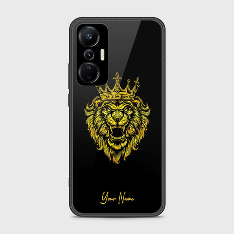 Infinix Hot 20S Cover- Gold Series - HQ Ultra Shine Premium Infinity Glass Soft Silicon Borders Case