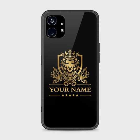 Nothing Phone 1 Cover- Gold Series - HQ Premium Shine Durable Shatterproof Case - Soft Silicon Borders