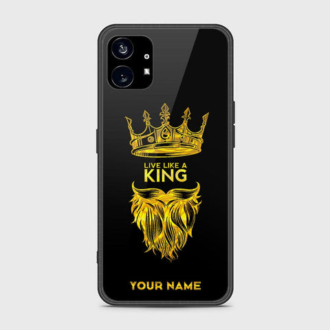 Nothing Phone 1 Cover- Gold Series - HQ Premium Shine Durable Shatterproof Case - Soft Silicon Borders