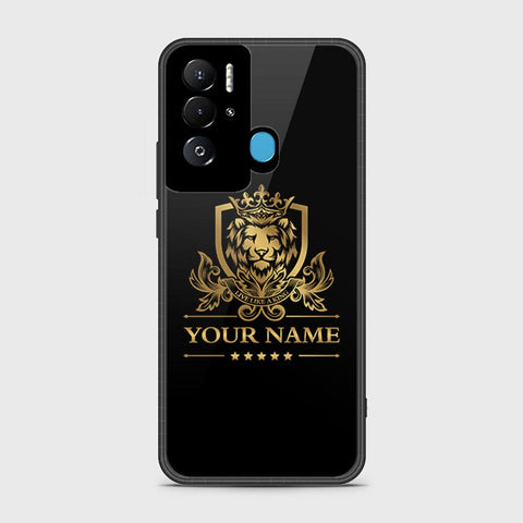 Tecno Pova Neo Cover- Gold Series - HQ Ultra Shine Premium Infinity Glass Soft Silicon Borders Case