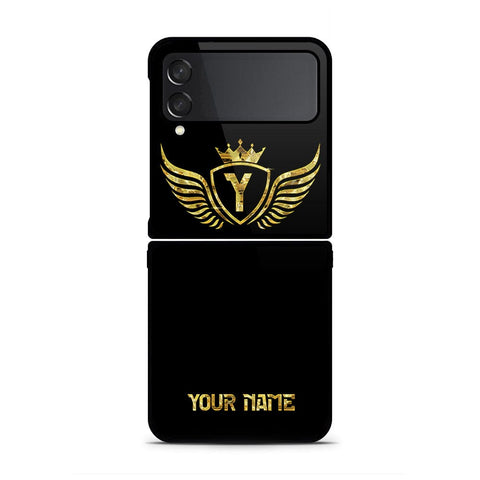 Samsung Galaxy Z Flip 4 5G Cover - Gold Series - HQ Premium Shine Durable Shatterproof Case - Soft Silicon Borders