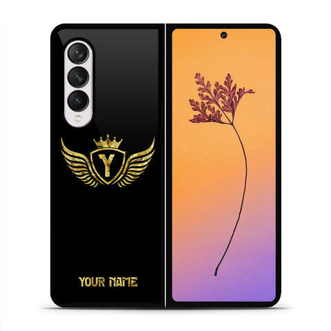 Samsung Galaxy Z Fold 4 5G Cover - Gold Series - HQ Premium Shine Durable Shatterproof Case - Soft Silicon Borders