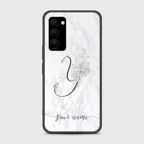 Tecno Camon 18 Cover- Personalized Alphabet Series - HQ Premium Shine Durable Shatterproof Case - Soft Silicon Borders