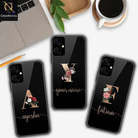 Tecno Camon 19 Neo Cover- Personalized Alphabet Series - HQ Premium Shine Durable Shatterproof Case