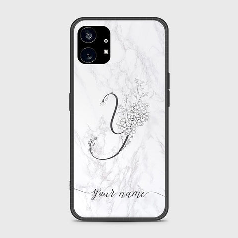 Nothing Phone 1 Cover- Personalized Alphabet Series - HQ Premium Shine Durable Shatterproof Case - Soft Silicon Borders