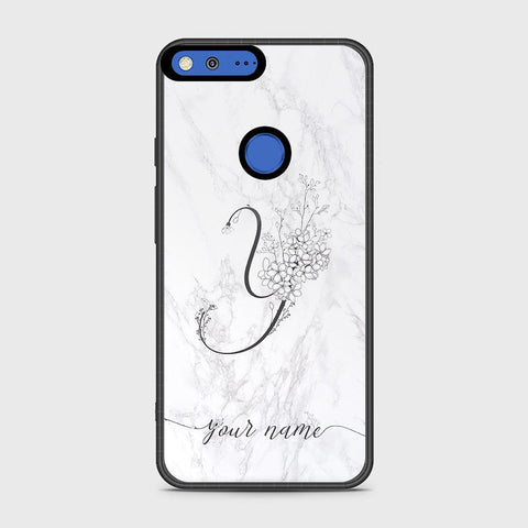 Google Pixel XL Cover- Personalized Alphabet Series - HQ Premium Shine Durable Shatterproof Case