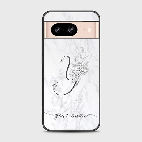 Google Pixel 8  Cover- Personalized Alphabet Series - HQ Premium Shine Durable Shatterproof Case