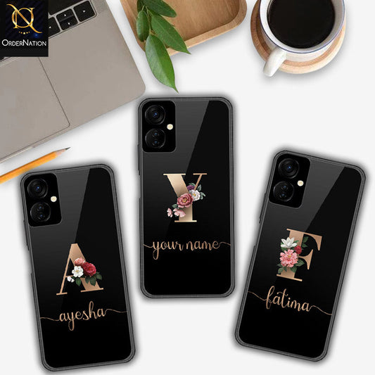 Tecno Spark 9T  Cover- Personalized Alphabet Series - HQ Premium Shine Durable Shatterproof Case