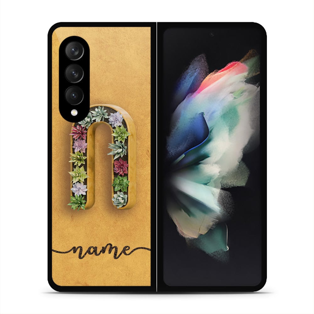 Samsung Galaxy Z Fold 5 5G Cover- Personalized Alphabet Series