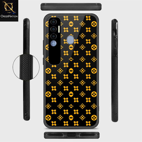 Tecno Spark 7 Pro Cover- Classy Pattern Series - HQ Premium Shine Durable Shatterproof Case