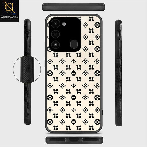 Tecno Spark 8C Cover- Classy Pattern Series - HQ Premium Shine Durable Shatterproof Case