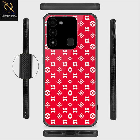 Tecno Spark 8C Cover- Classy Pattern Series - HQ Premium Shine Durable Shatterproof Case