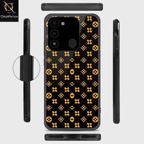 Tecno Spark 8C Cover- Classy Pattern Series - HQ Premium Shine Durable Shatterproof Case