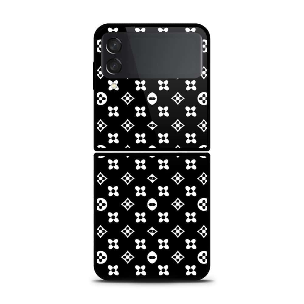 Optical Illusion LV Samsung Galaxy Z Flip 4 Clear Case