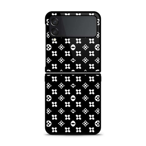 Samsung Galaxy Z Flip 4 5G Cover- Classy Pattern Series - HQ Premium Shine Durable Shatterproof Case