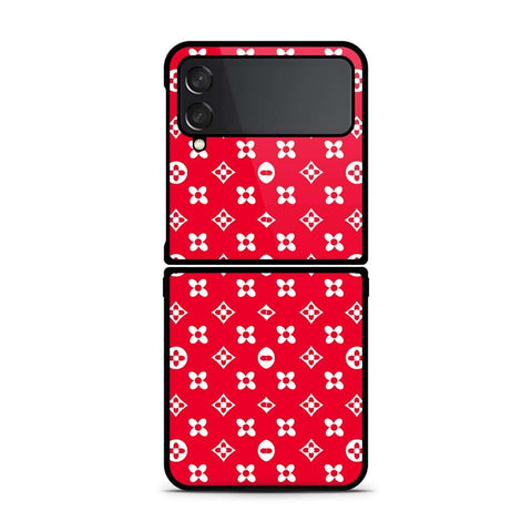 Samsung Galaxy Z Flip 4 5G Cover- Classy Pattern Series - HQ Premium Shine Durable Shatterproof Case