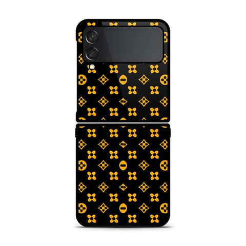 Samsung Galaxy Z Flip 4 5G Cover- Classy Pattern Series - HQ Premium Shine Durable Shatterproof Case