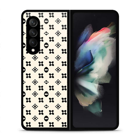 Samsung Galaxy Z Fold 3 5G Cover- Classy Pattern Series - HQ Premium Shine Durable Shatterproof Case