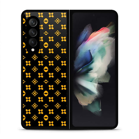 Samsung Galaxy Z Fold 3 5G Cover- Classy Pattern Series - HQ Premium Shine Durable Shatterproof Case