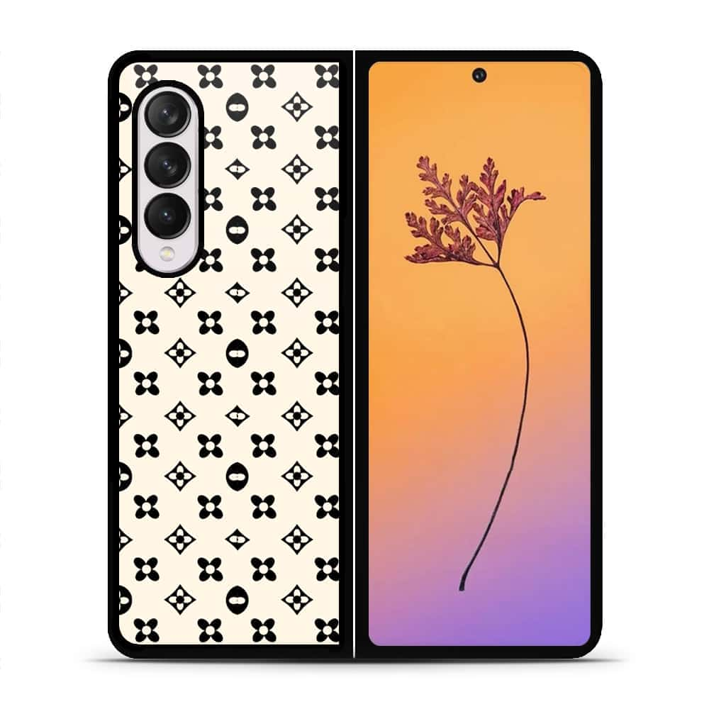 Samsung Galaxy Z Fold 4 5G Cover- Classy Pattern Series - HQ Premium Shine Durable Shatterproof Case