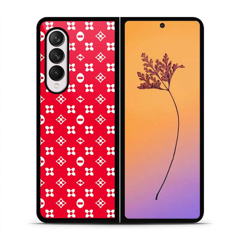 Samsung Galaxy Z Fold 4 5G Cover- Classy Pattern Series - HQ Premium Shine Durable Shatterproof Case