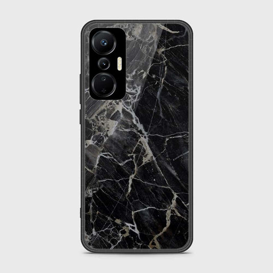 Infinix Hot 20S Cover- Black Marble Series - HQ Premium Shine Durable Shatterproof Case