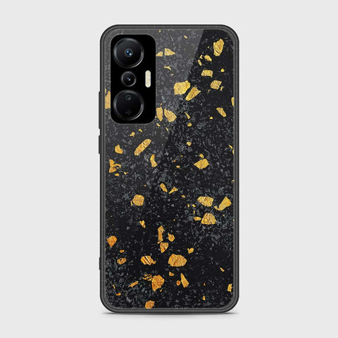 Infinix Hot 20S Cover- Black Marble Series - HQ Premium Shine Durable Shatterproof Case