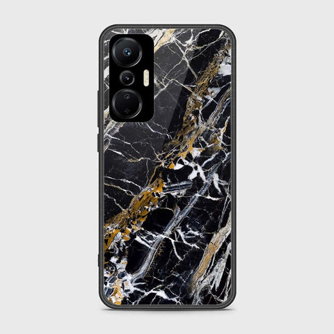 Infinix Hot 20S Cover- Black Marble Series - HQ Premium Shine Durable Shatterproof Case