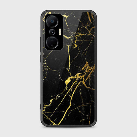 Infinix Hot 20S Cover- Black Marble Series - HQ Premium Shine Durable Shatterproof Case