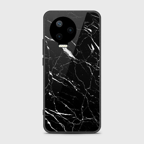 Infinix Note 12 Pro  Cover- Black Marble Series - HQ Premium Shine Durable Shatterproof Case