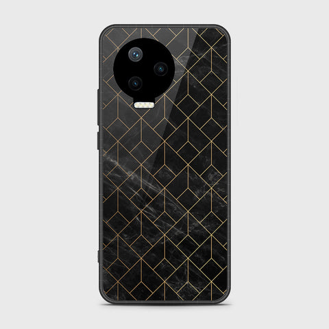 Infinix Note 12 Pro  Cover- Black Marble Series - HQ Premium Shine Durable Shatterproof Case