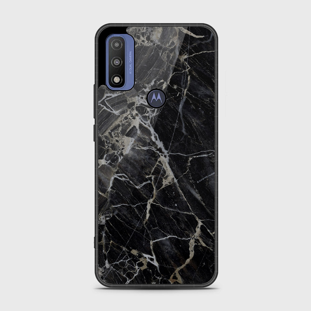 Motorola G Pure  Cover- Black Marble Series - HQ Premium Shine Durable Shatterproof Case (Fast Delivery)