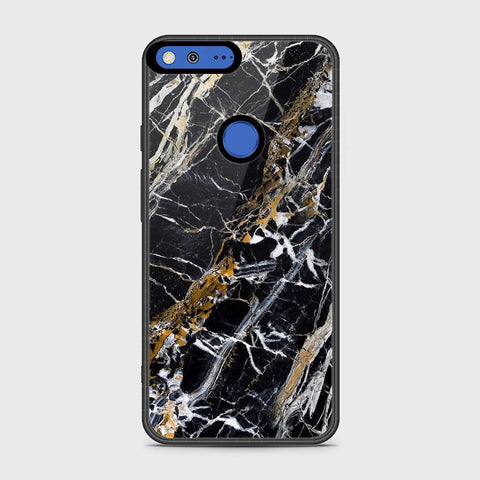 Google Pixel XL Cover- Black Marble Series - HQ Premium Shine Durable Shatterproof Case