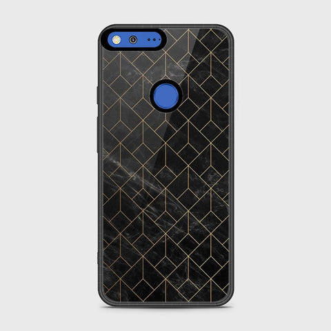 Google Pixel XL Cover- Black Marble Series - HQ Premium Shine Durable Shatterproof Case