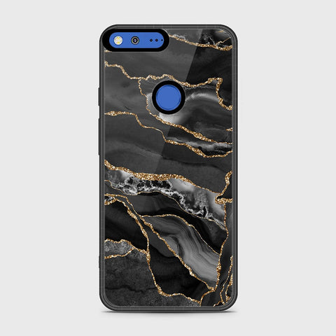 Google Pixel XL Cover- Black Marble Series - HQ Premium Shine Durable Shatterproof Case