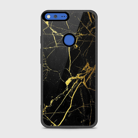 Google Pixel XL Cover- Black Marble Series - HQ Premium Shine Durable Shatterproof Case