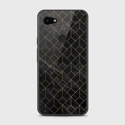 Google Pixel 3a Cover- Black Marble Series - HQ Premium Shine Durable Shatterproof Case