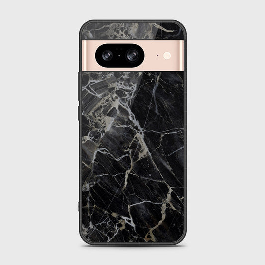 Google Pixel 8  Cover- Black Marble Series - HQ Premium Shine Durable Shatterproof Case