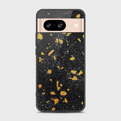 Google Pixel 8  Cover- Black Marble Series - HQ Premium Shine Durable Shatterproof Case