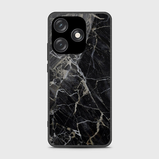 Tecno Spark 10C Cover - Black Marble Series - HQ Premium Shine Durable Shatterproof Case